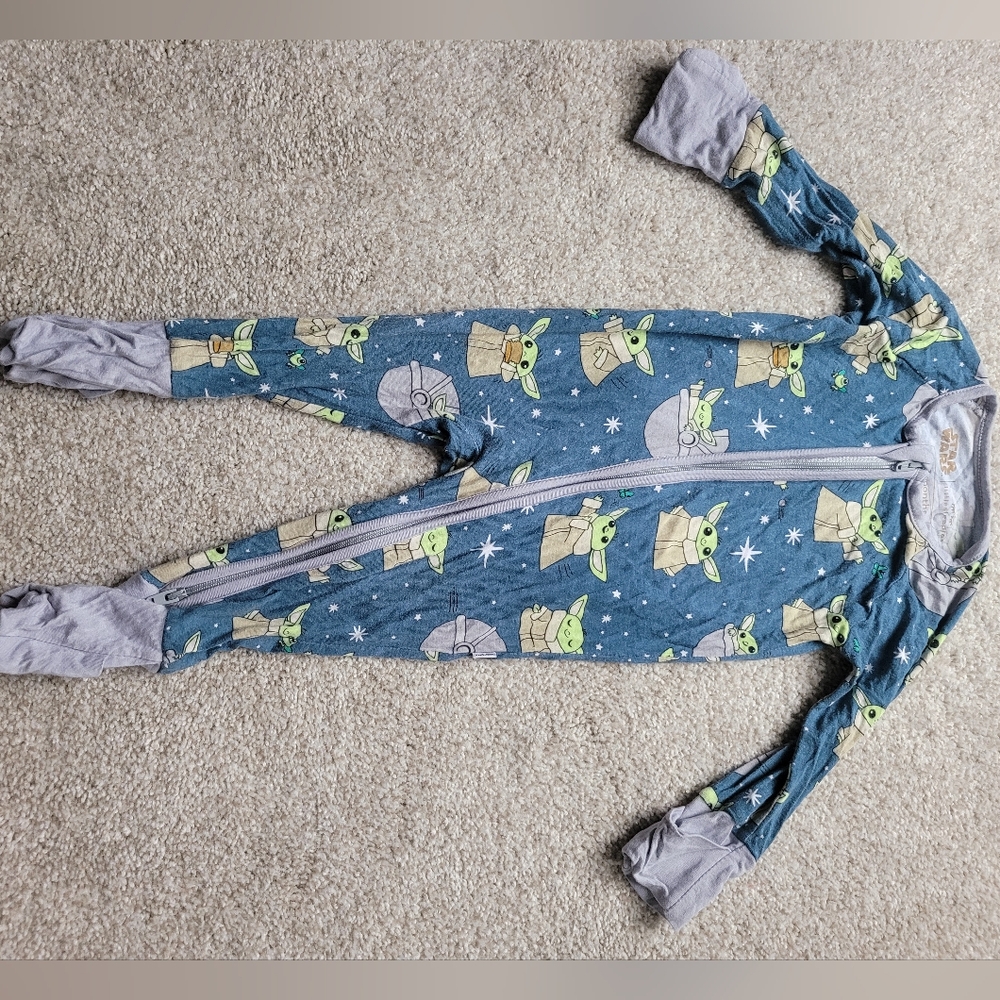 Little Sleepies Star wars 0-3 zippy